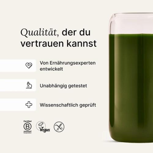 A formula you can trust- Developed by expert nutritionists, rigorously tested, backed by science 