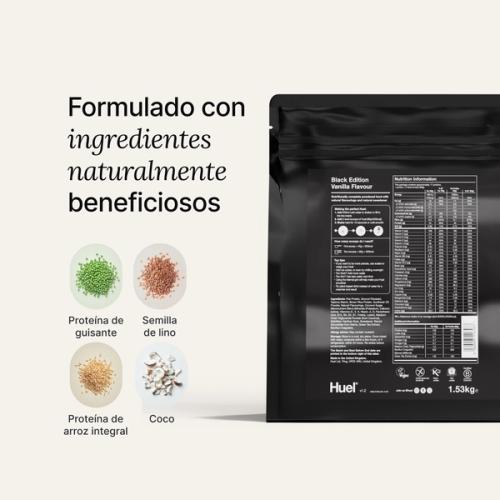 BE Powder back-of-pack with ingredients