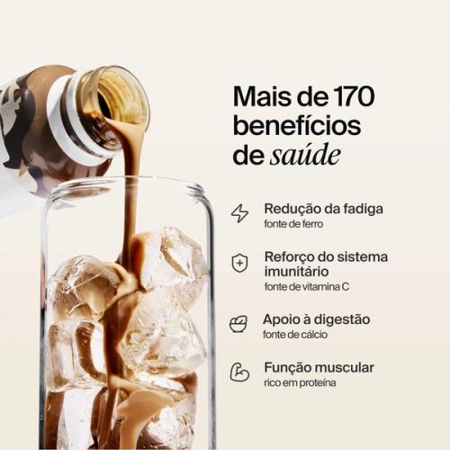 Huel protein drink pouring out of a Ready-to-drink bottle