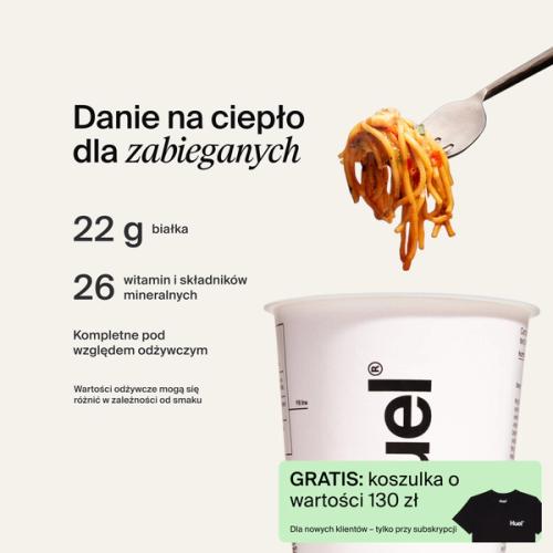Hot & Savoury Pot ze wskazaniem pełnej wartości odżywczej