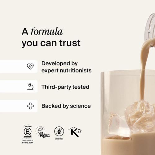 A formula you can trust- Developed by expert nutritionists, rigorously tested, backed by science 