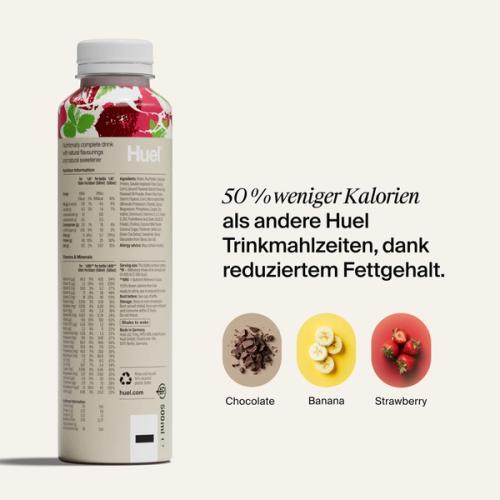 The back of the bottle with flavour call outs