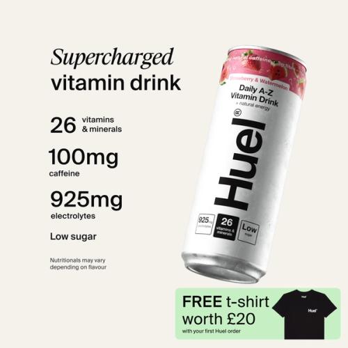 Supercharged vitamin drink