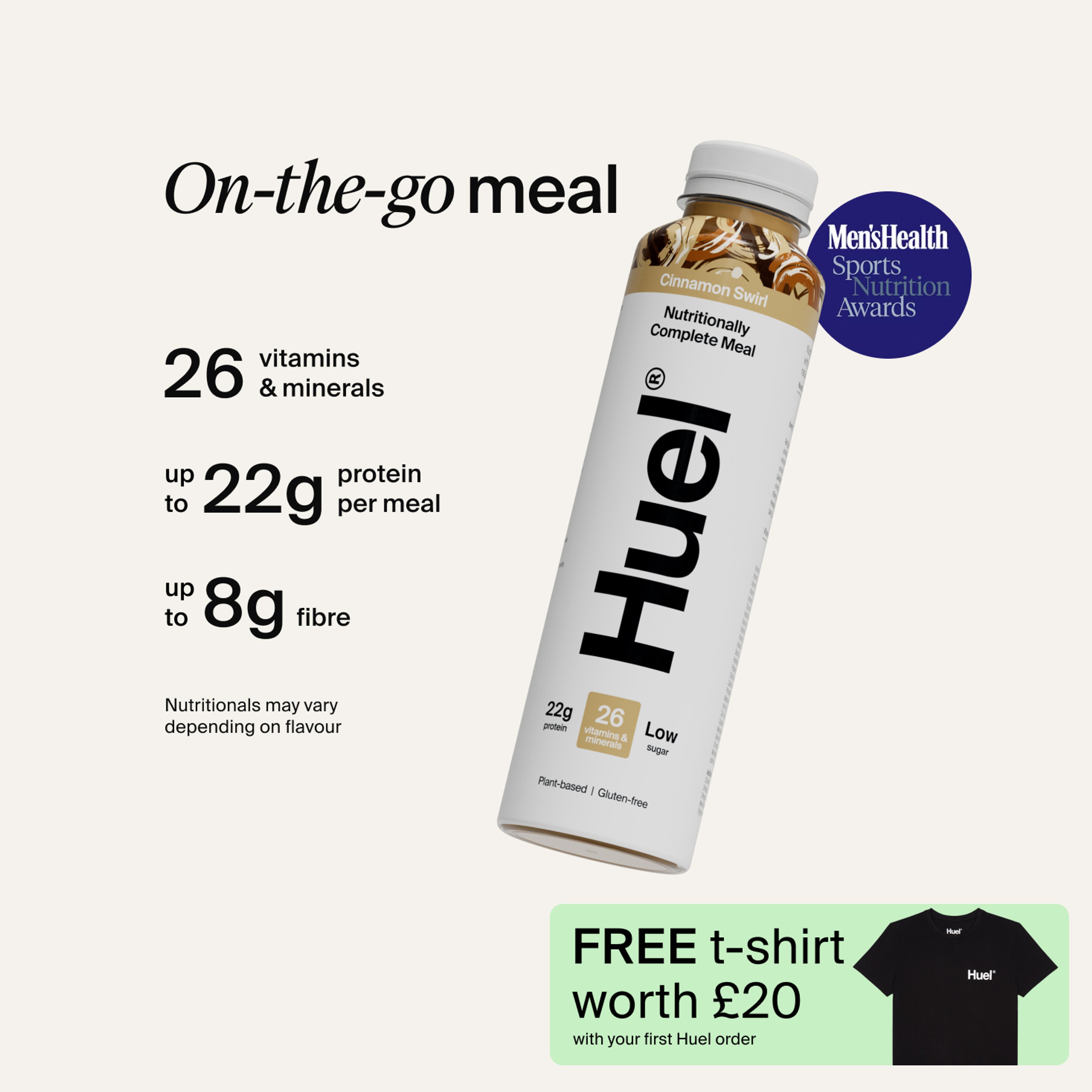 Bottle of Ready-to-drink with Complete Nutrition callouts