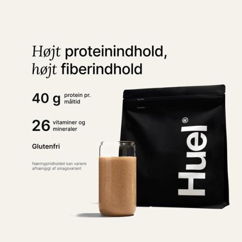 Pose med Black Edition Powder med info om komplet ernæring