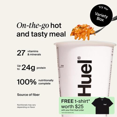 On-the-go hot and tasty meal - Szechuan Spiced Noodles flavor