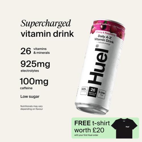 Supercharged vitamin drink