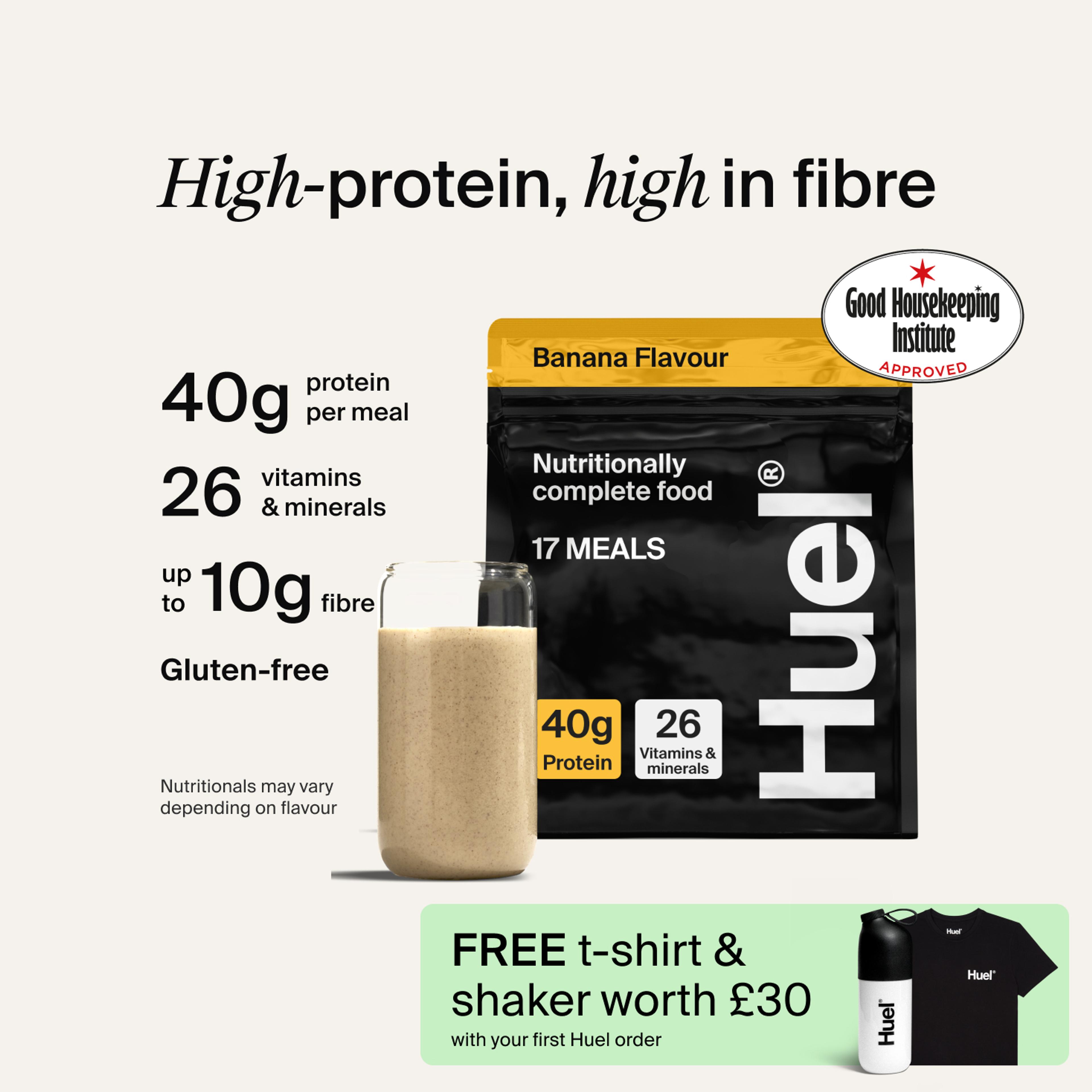 Bag of Black Edition Powder with Complete Nutrition callouts