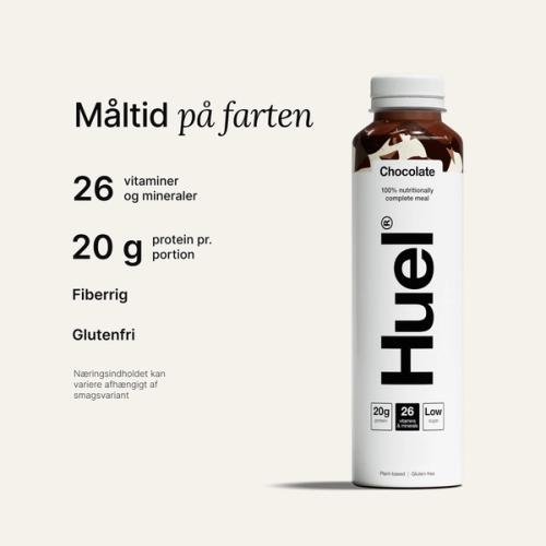 En flaske Ready-to-drink med Complete Nutrition-info