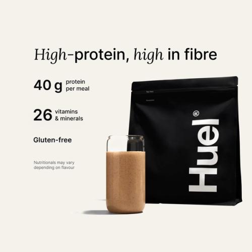 Bag of Black Edition Powder with Complete Nutrition callouts