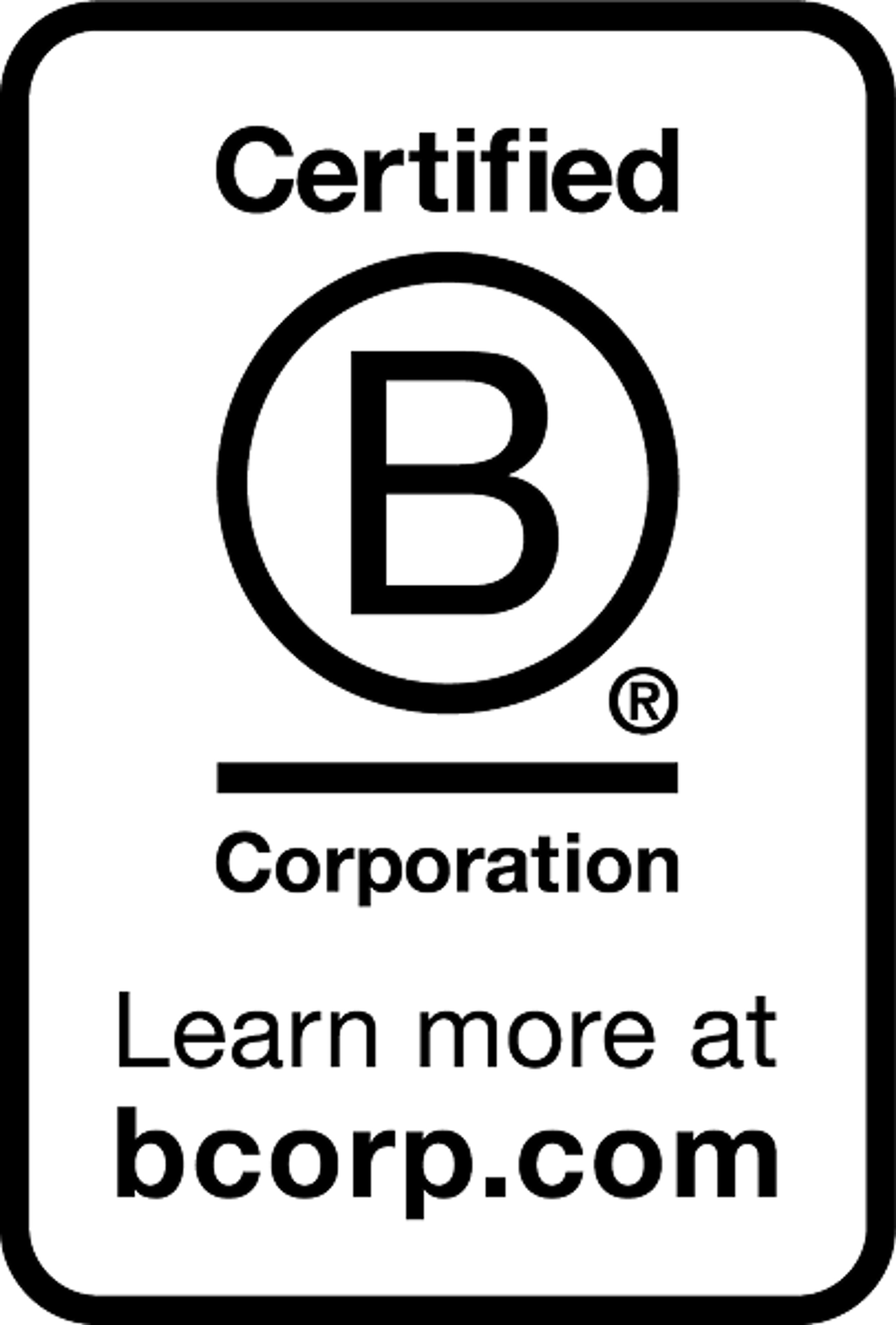 B Corp Accreditation Logo