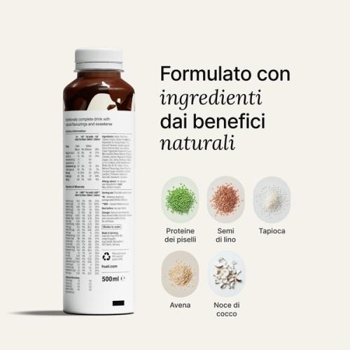 Vaniglia che fuoriesce dalla bottiglia di Ready-to-drink