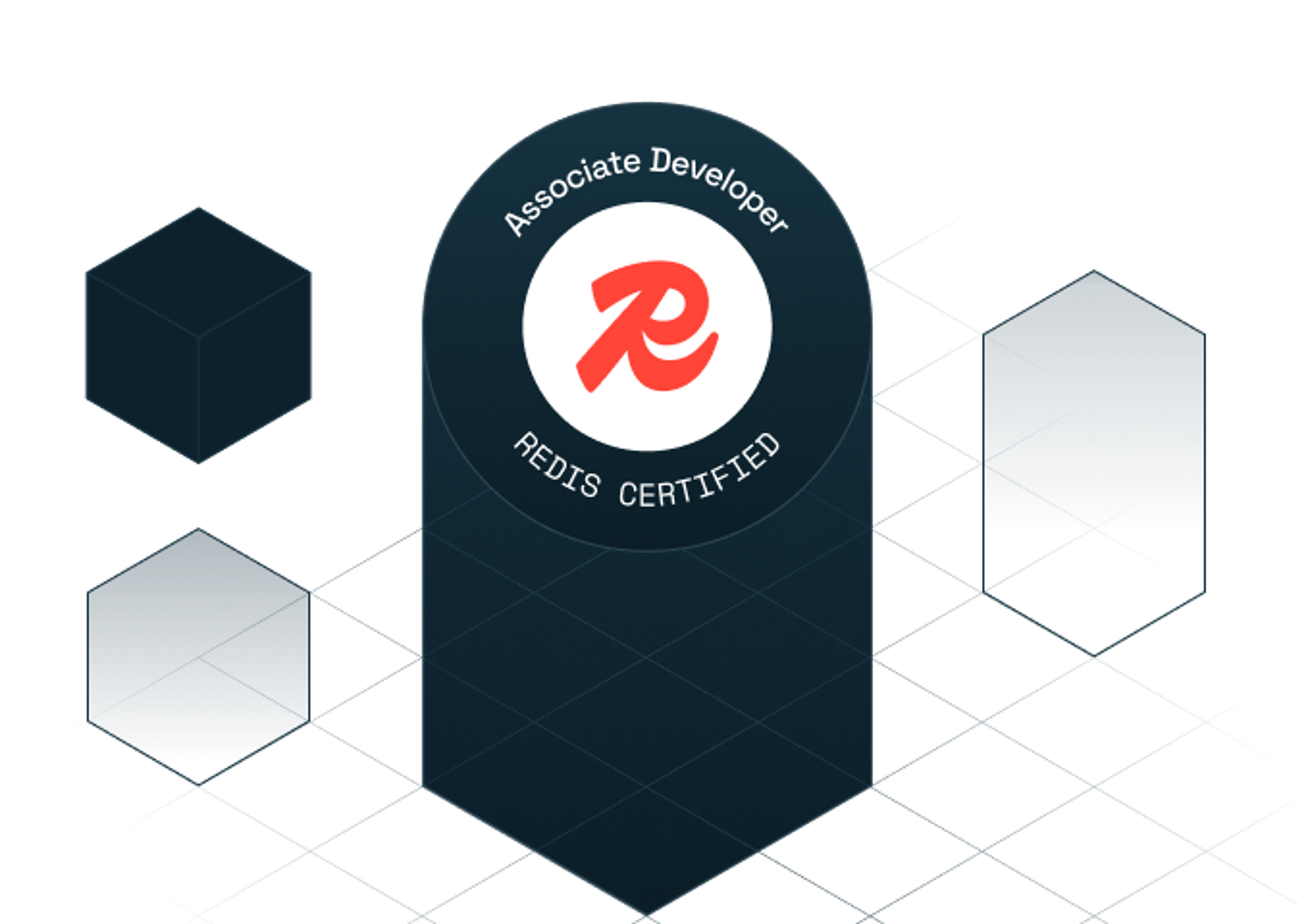 Redis Associate Developer certification badge