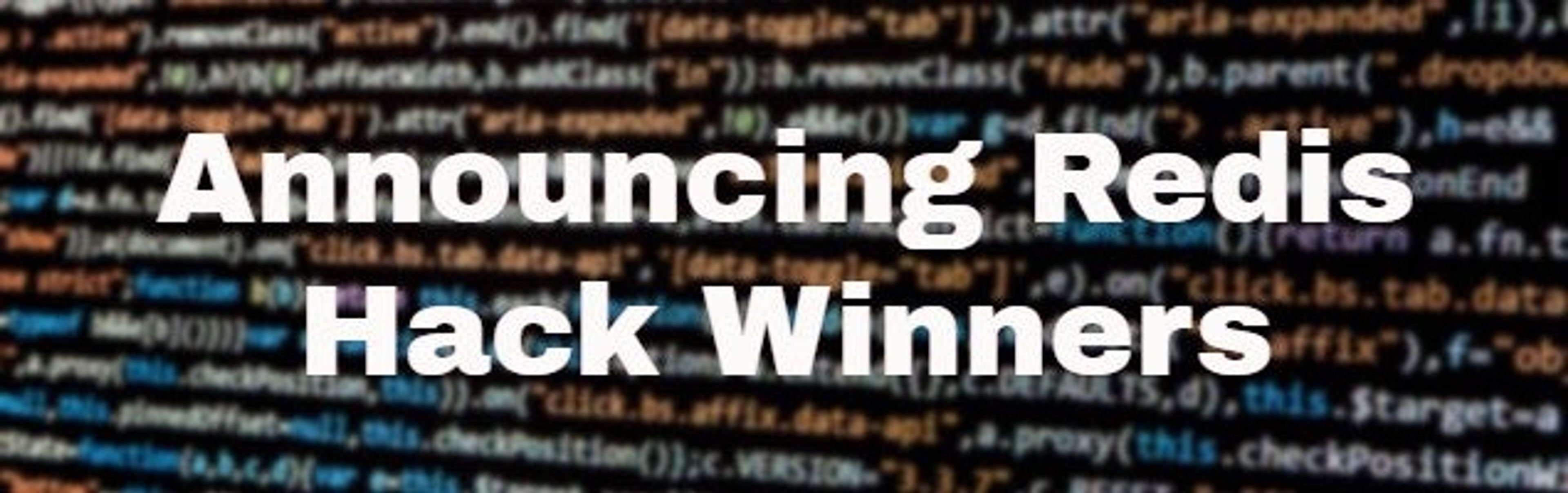 First-Ever Redis Modules Hackathon