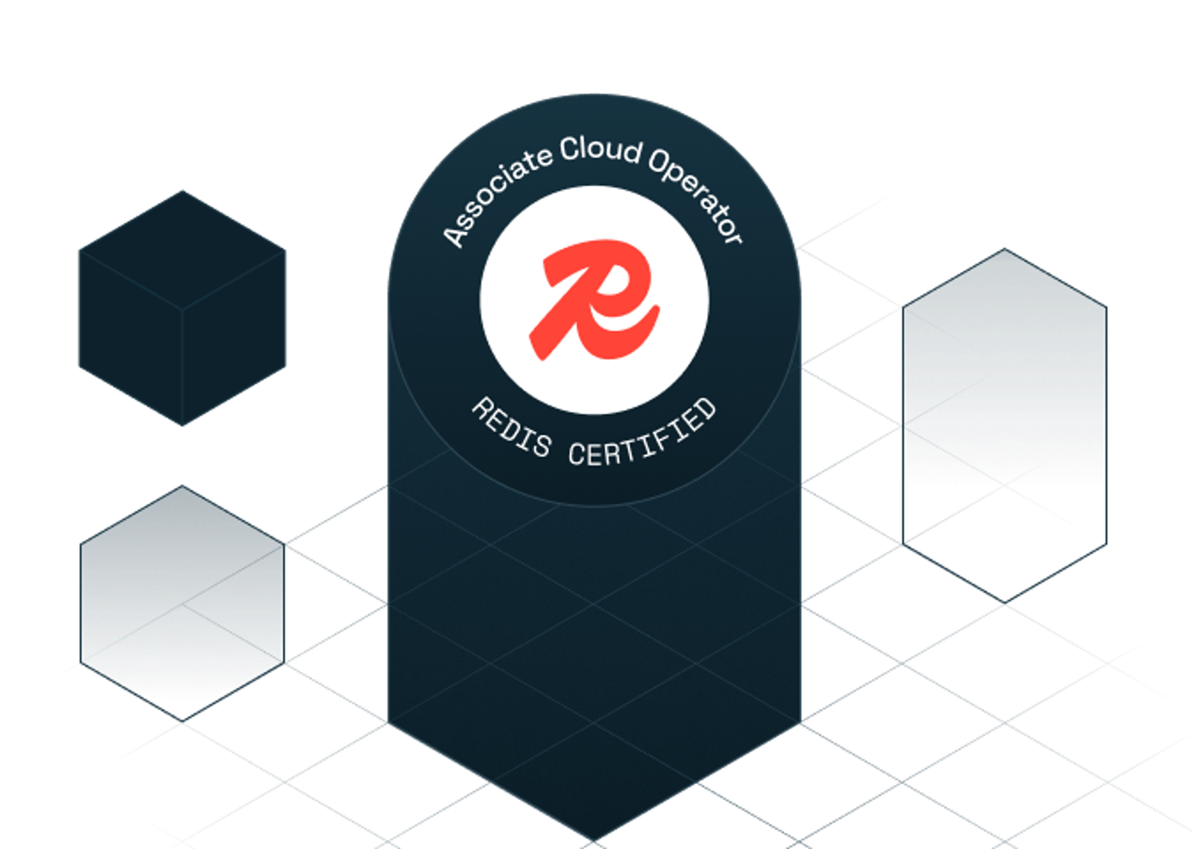 Redis Associate Cloud Operator certification badge