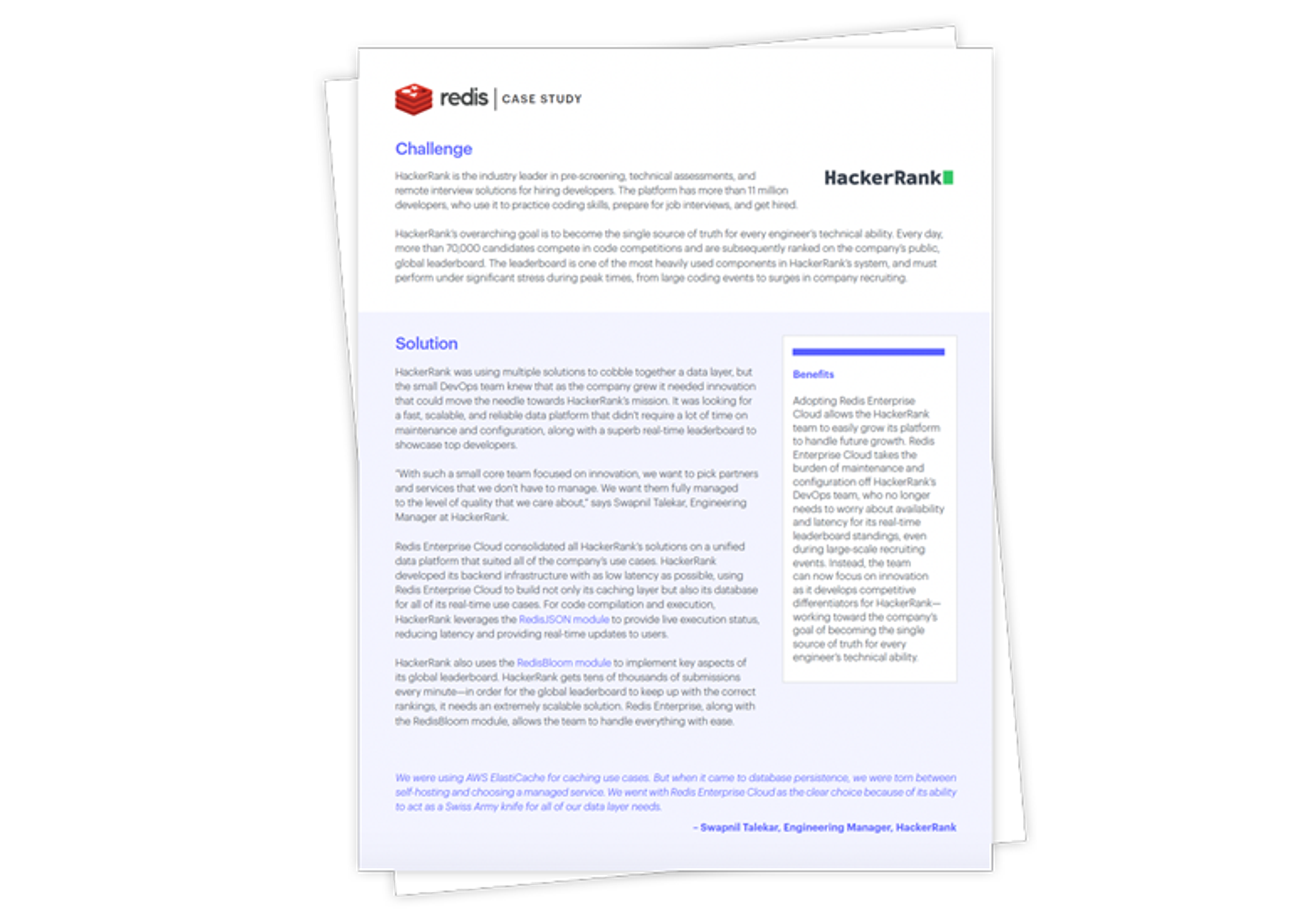 Hackerrank case study
