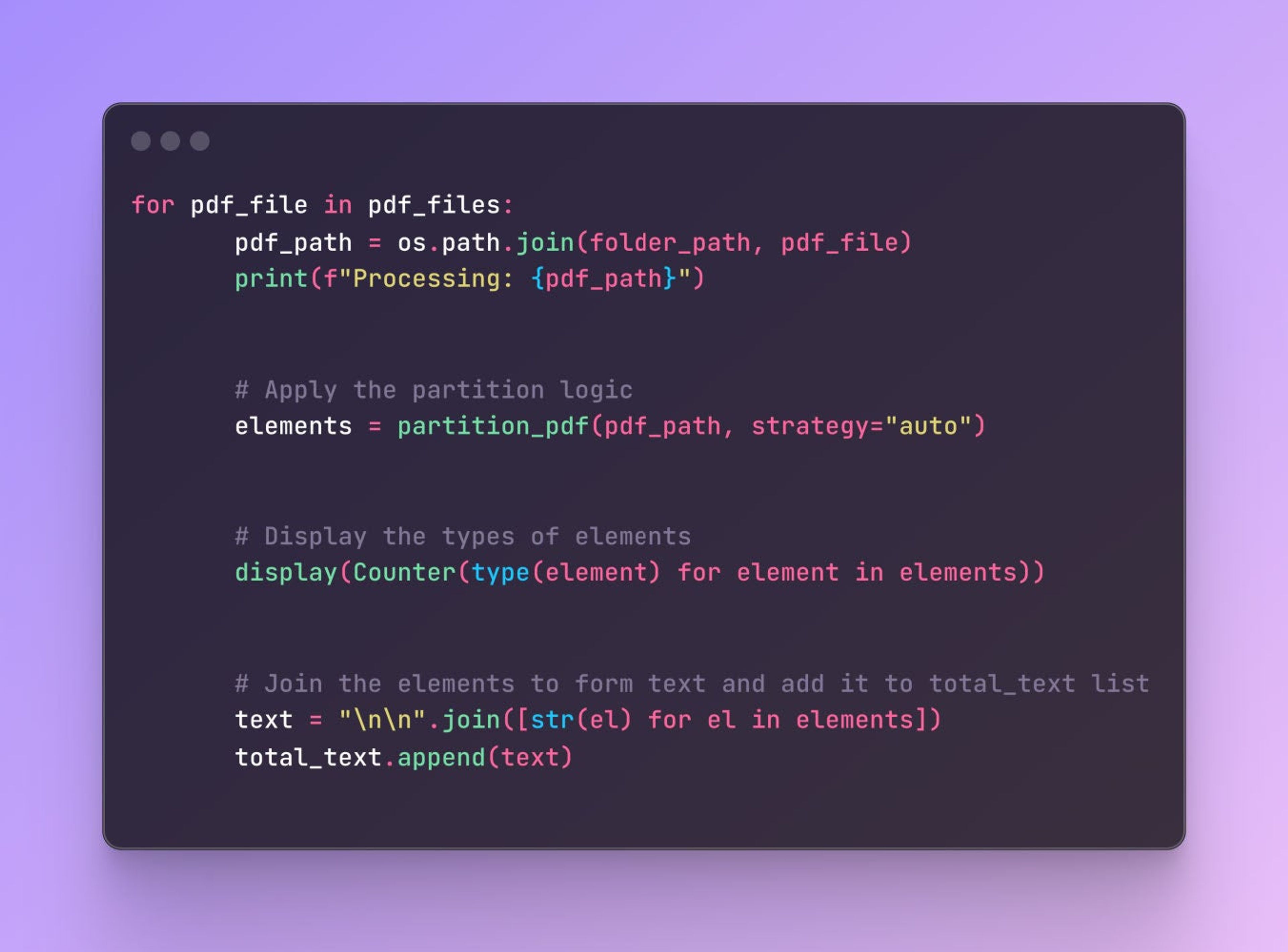 unstructured library