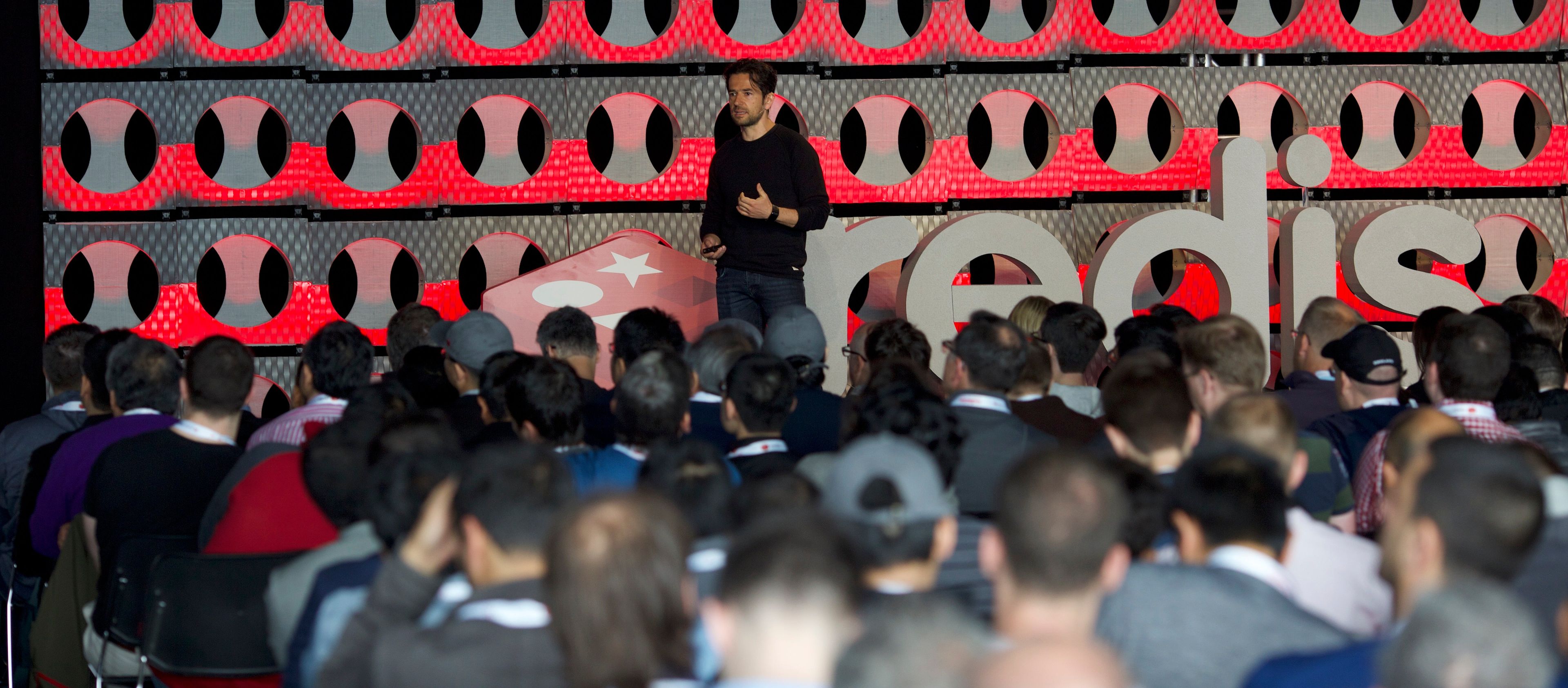 Salvatore Sanfillipo speaking at an event