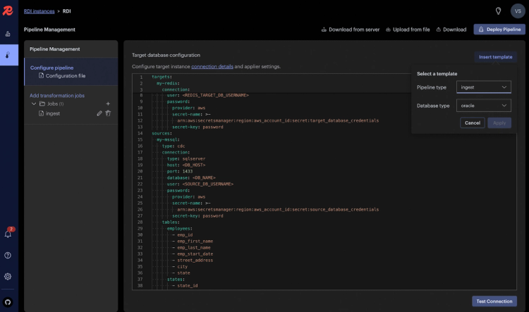 Redis Insight makes RDI even simpler | Redis