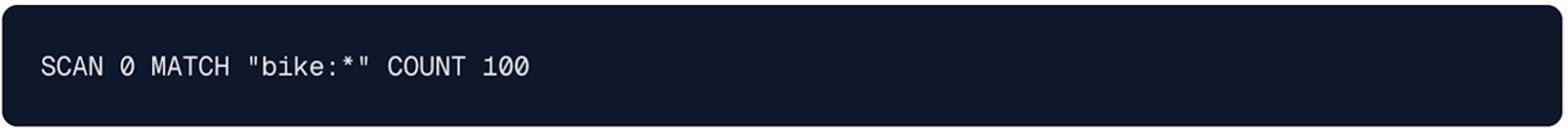 Redis Scan Command