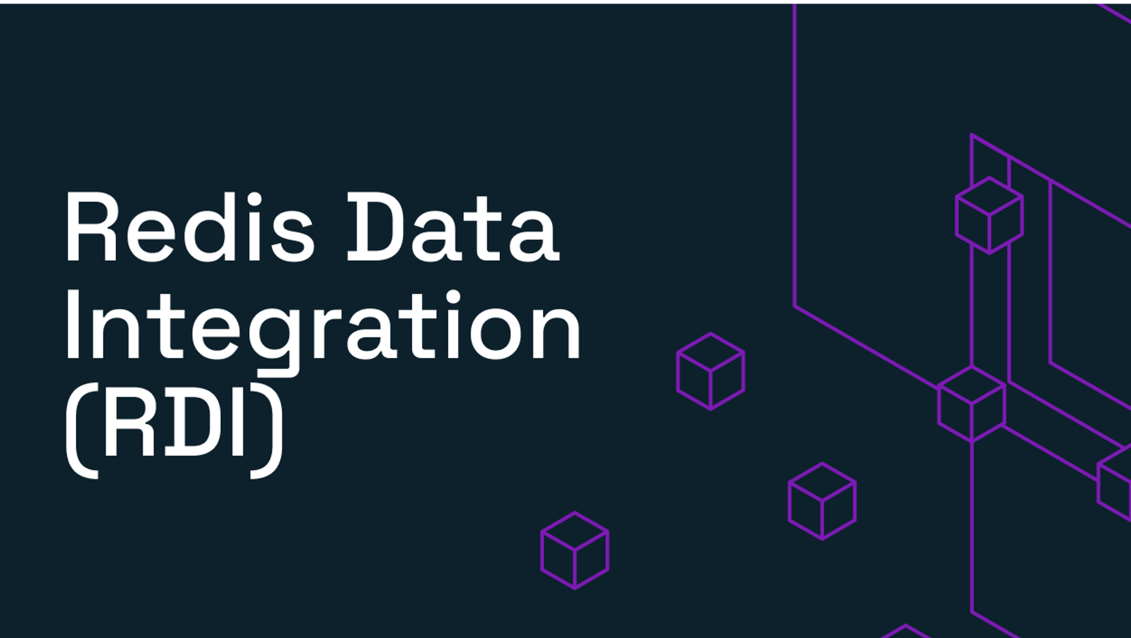 Redis Data Integration Video