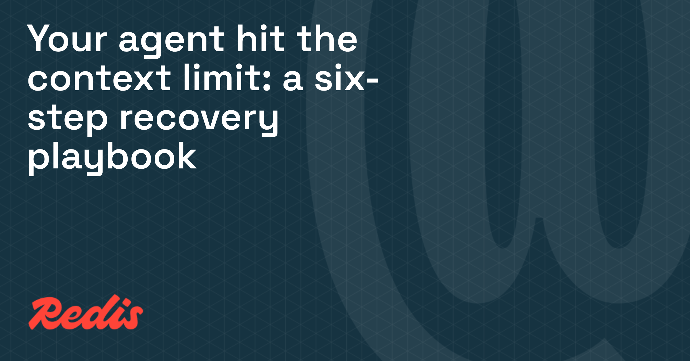 AI Agent Context Limit: 6-Step Recovery Playbook