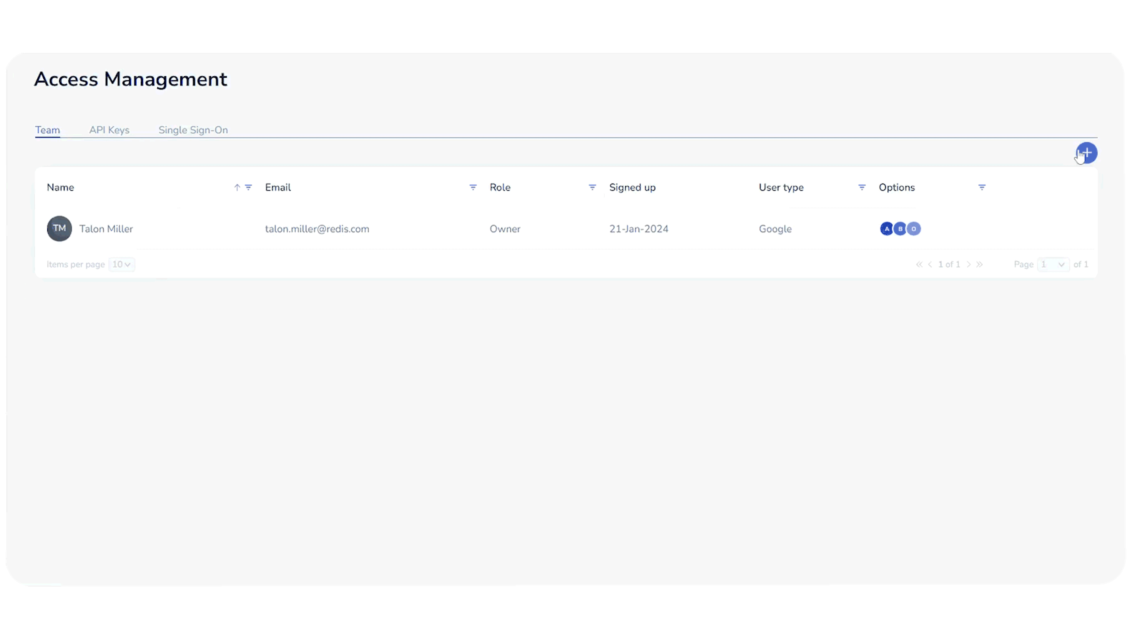 New Billing Admin Role