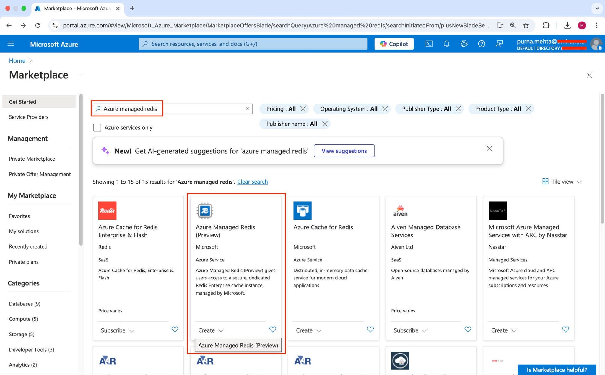 Get started today with Azure Managed Redis Redis