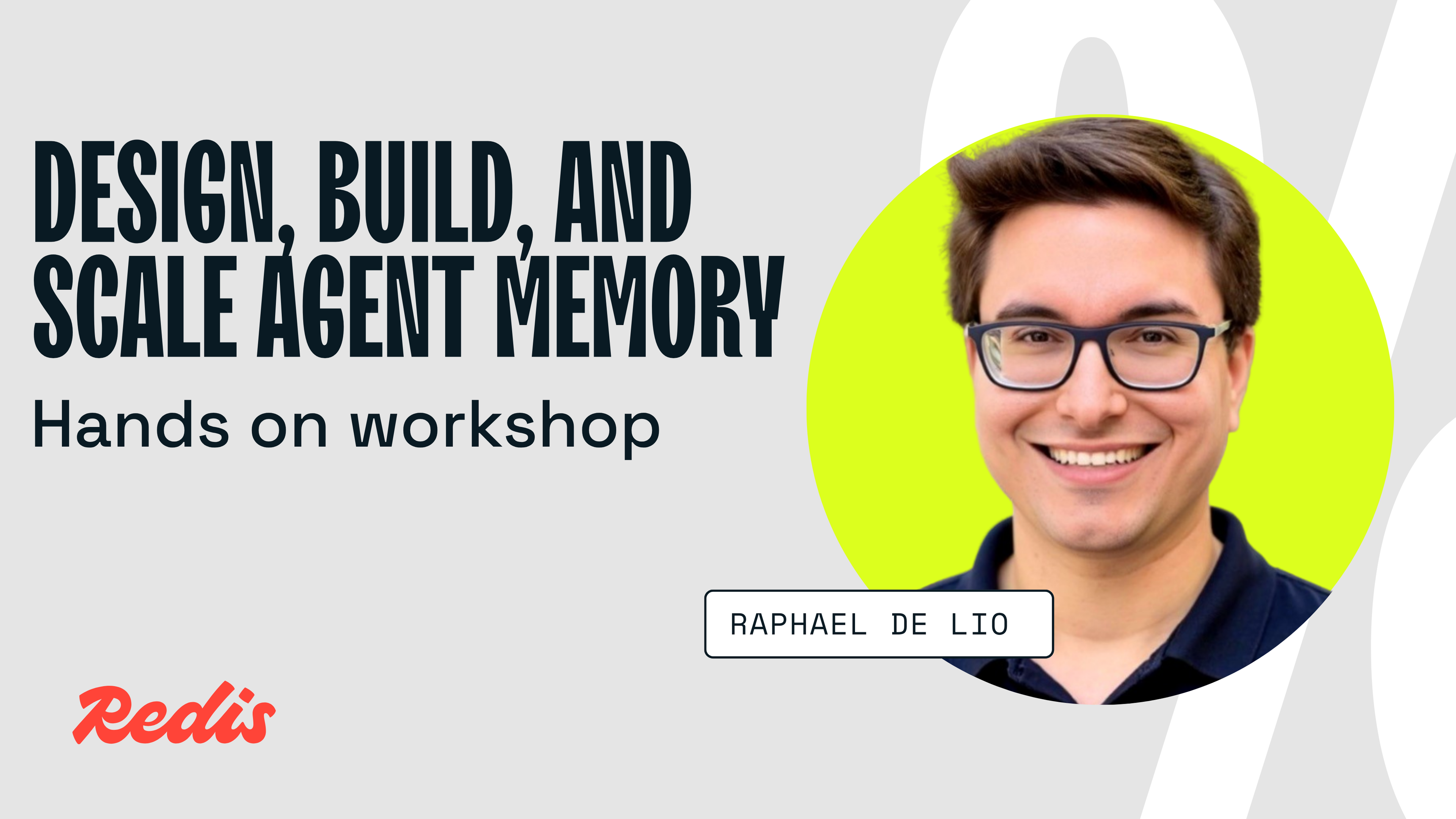 Agent memory workshop