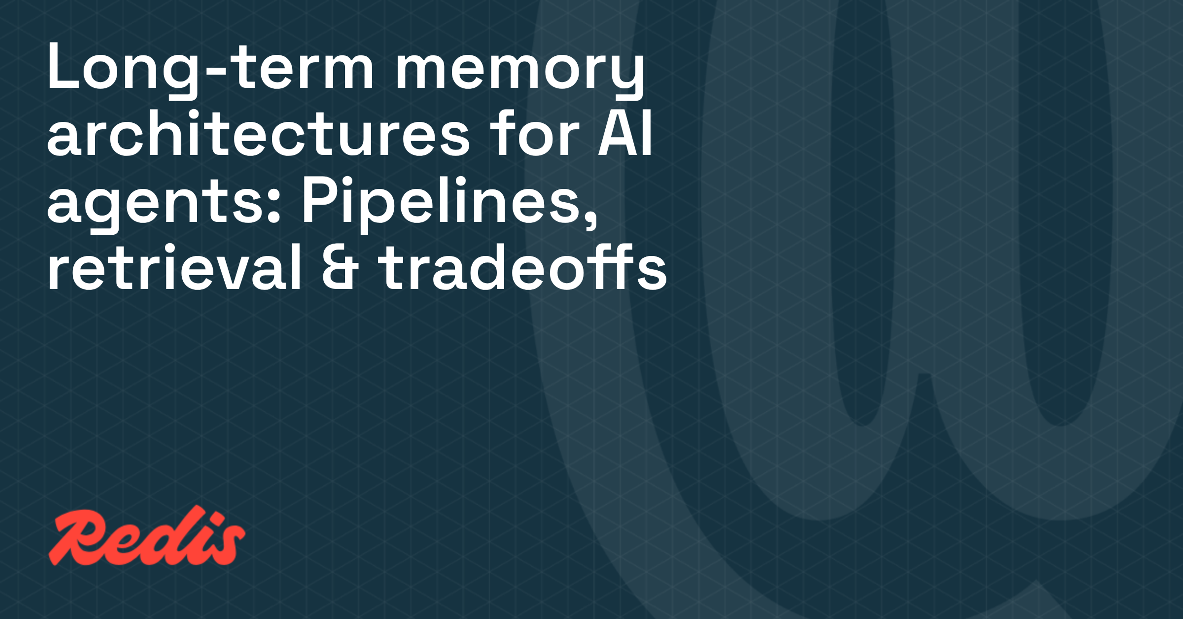 Long-term memory architectures for AI agents: Pipelines, retrieval & tradeoffs