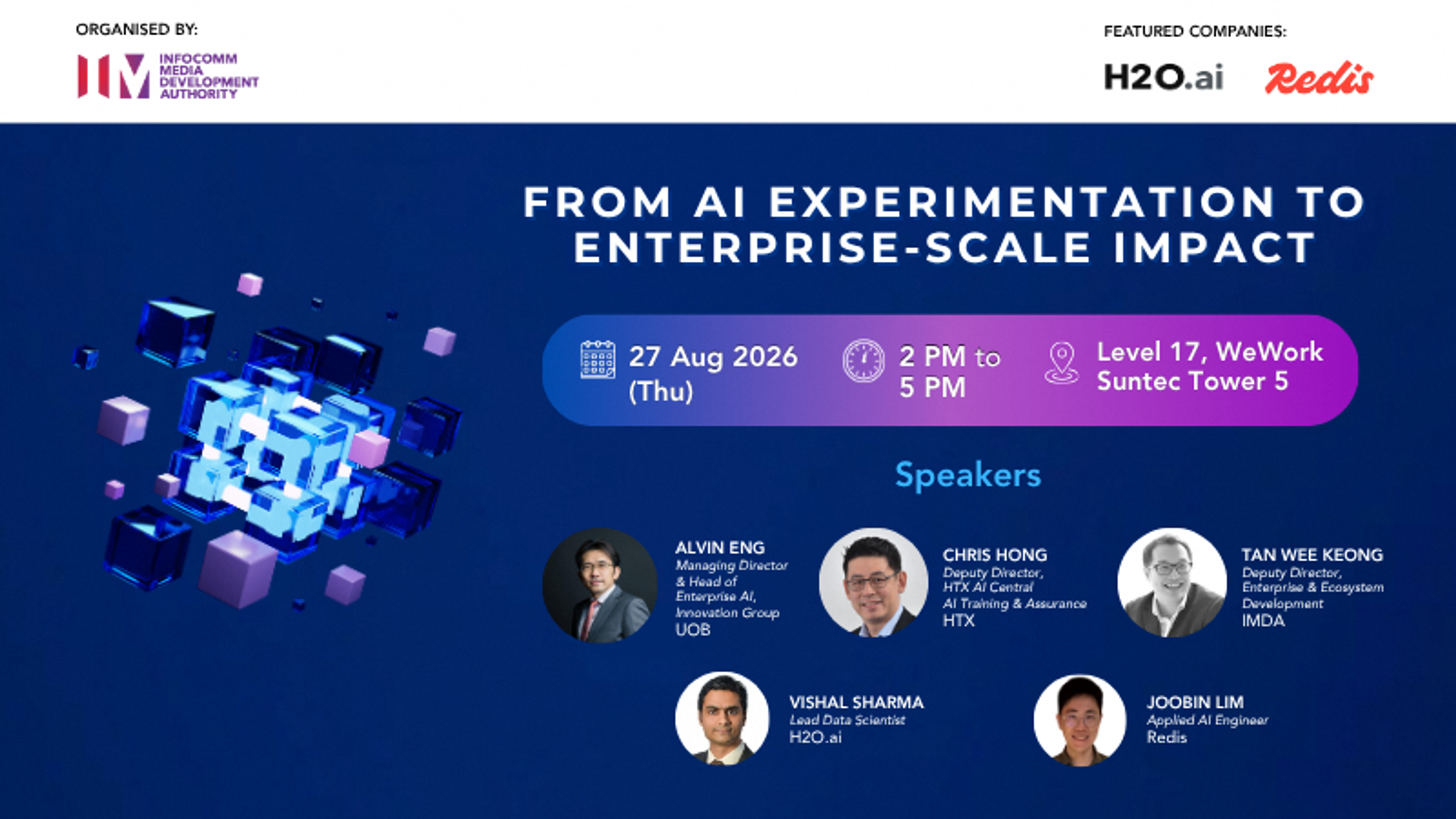 Redis & H2O.ai Joint Event