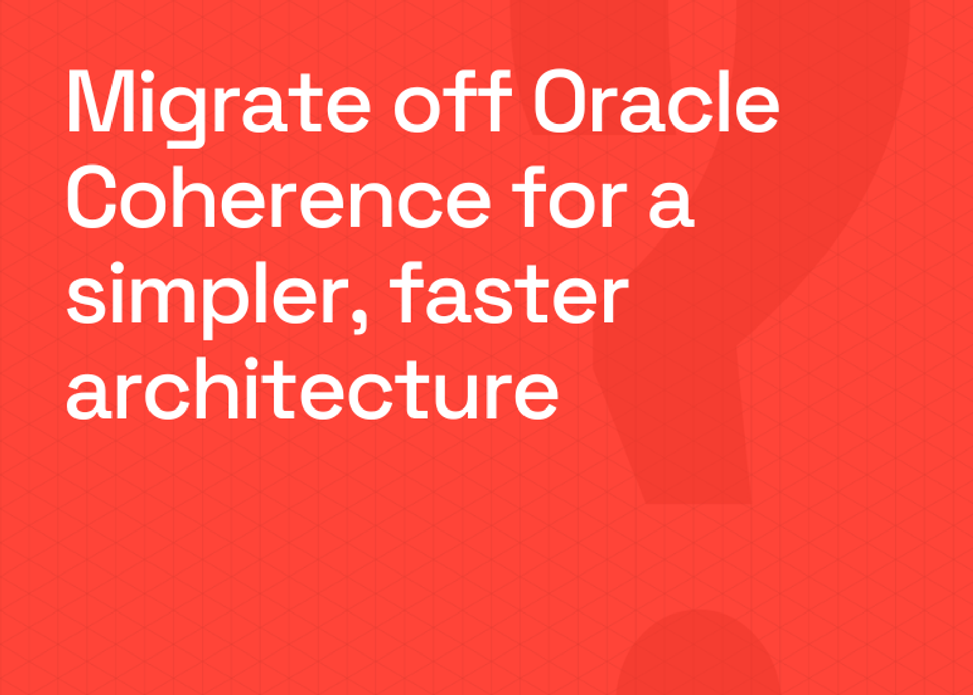 Redis vs  Oracle Coherence 