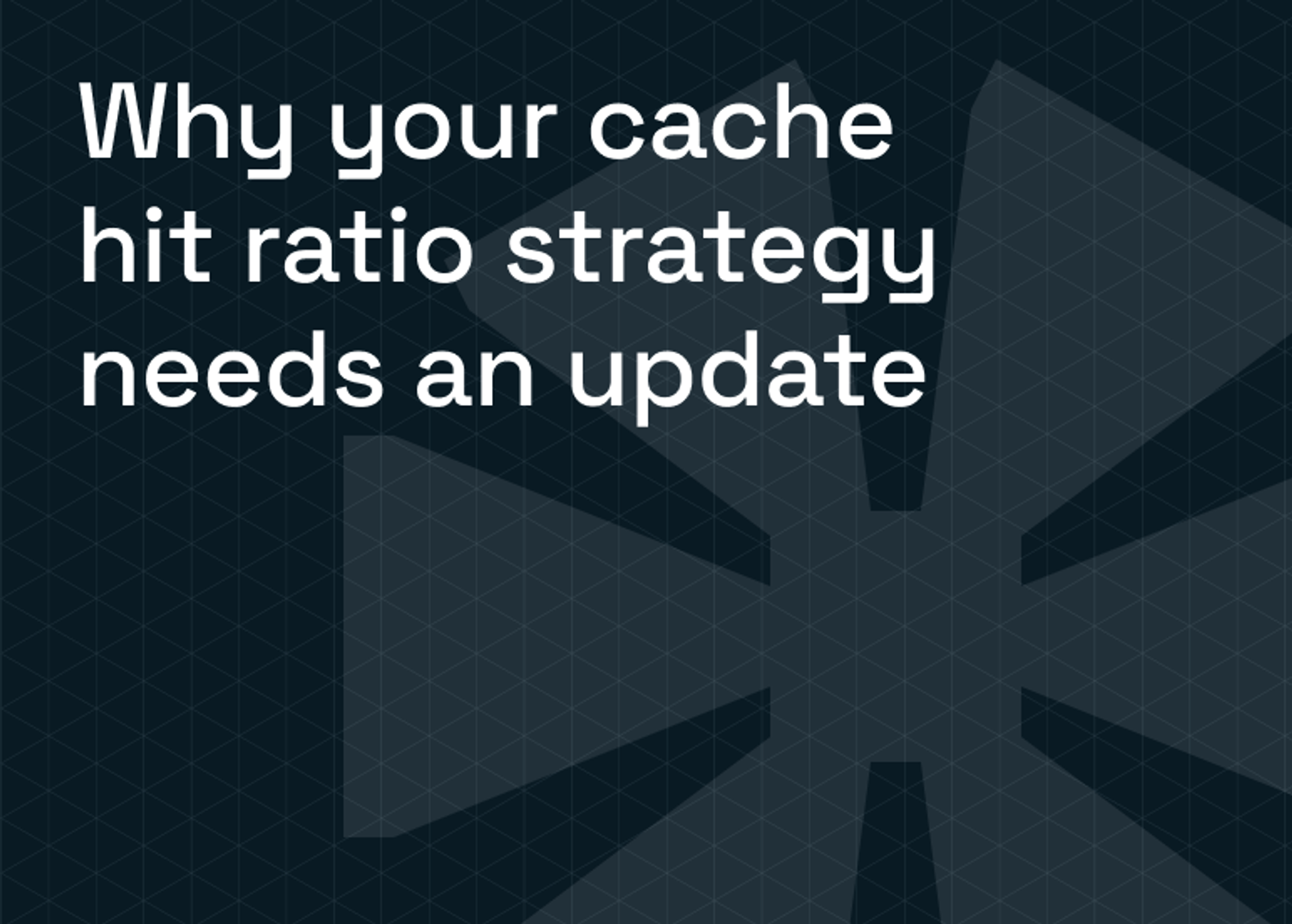 Redis cache hit ratio strategy
