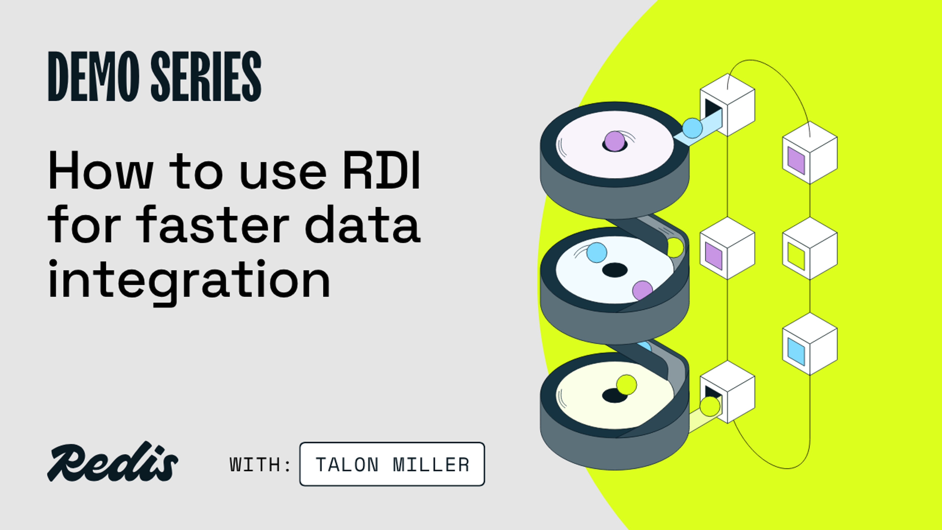 How to use RDI for faster data integration