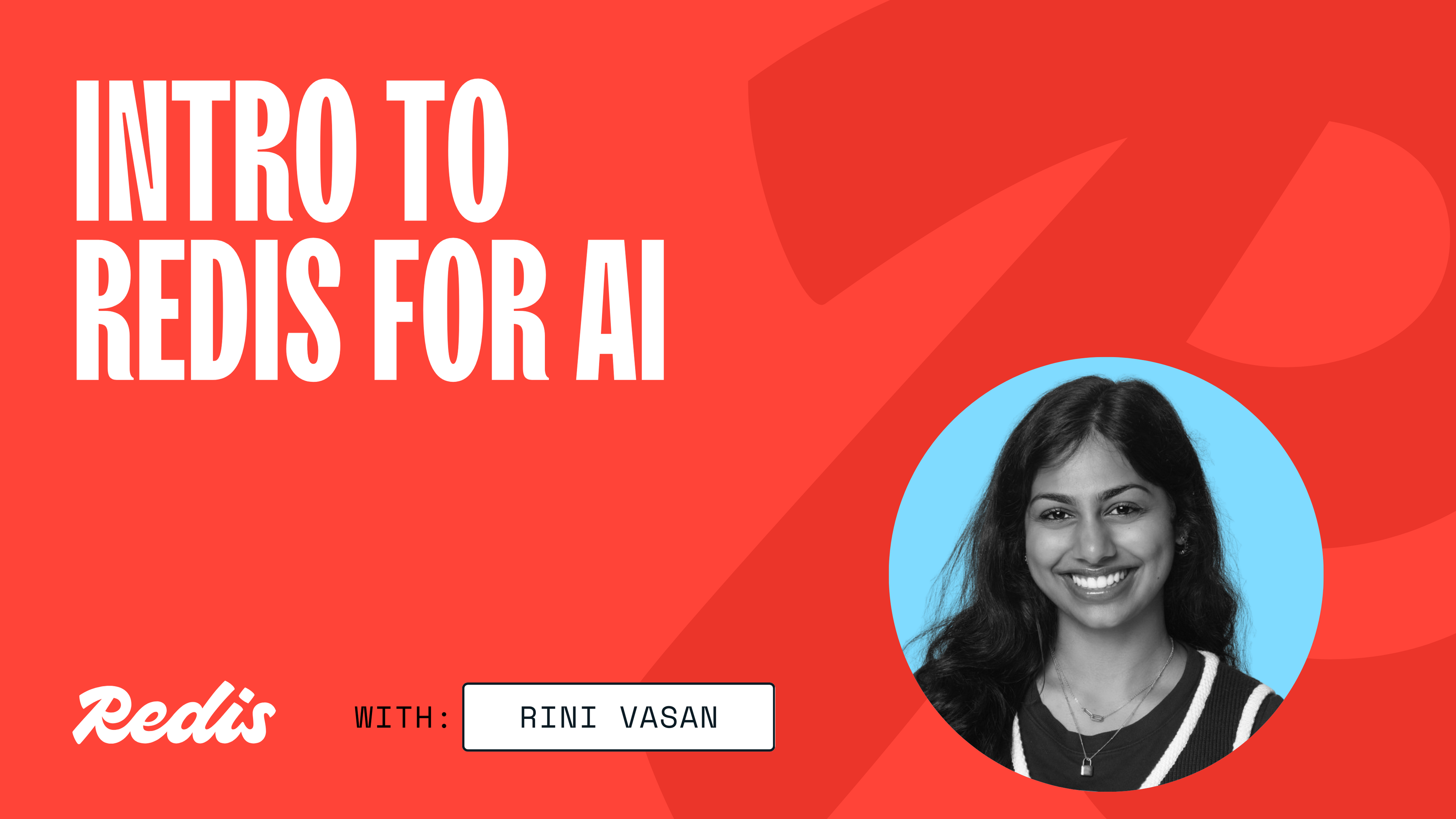 Intro to Redis for AI