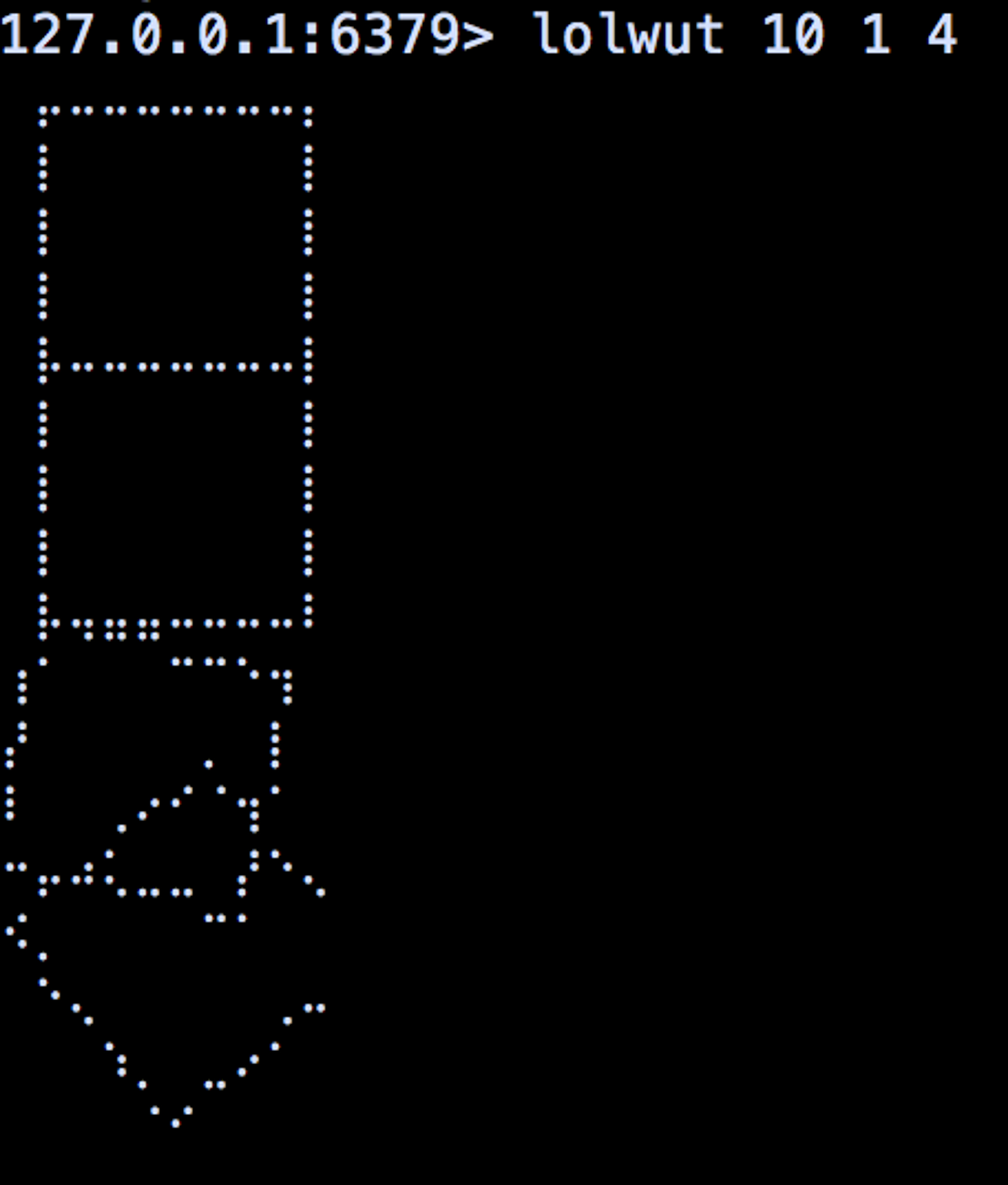 Art inside a database command