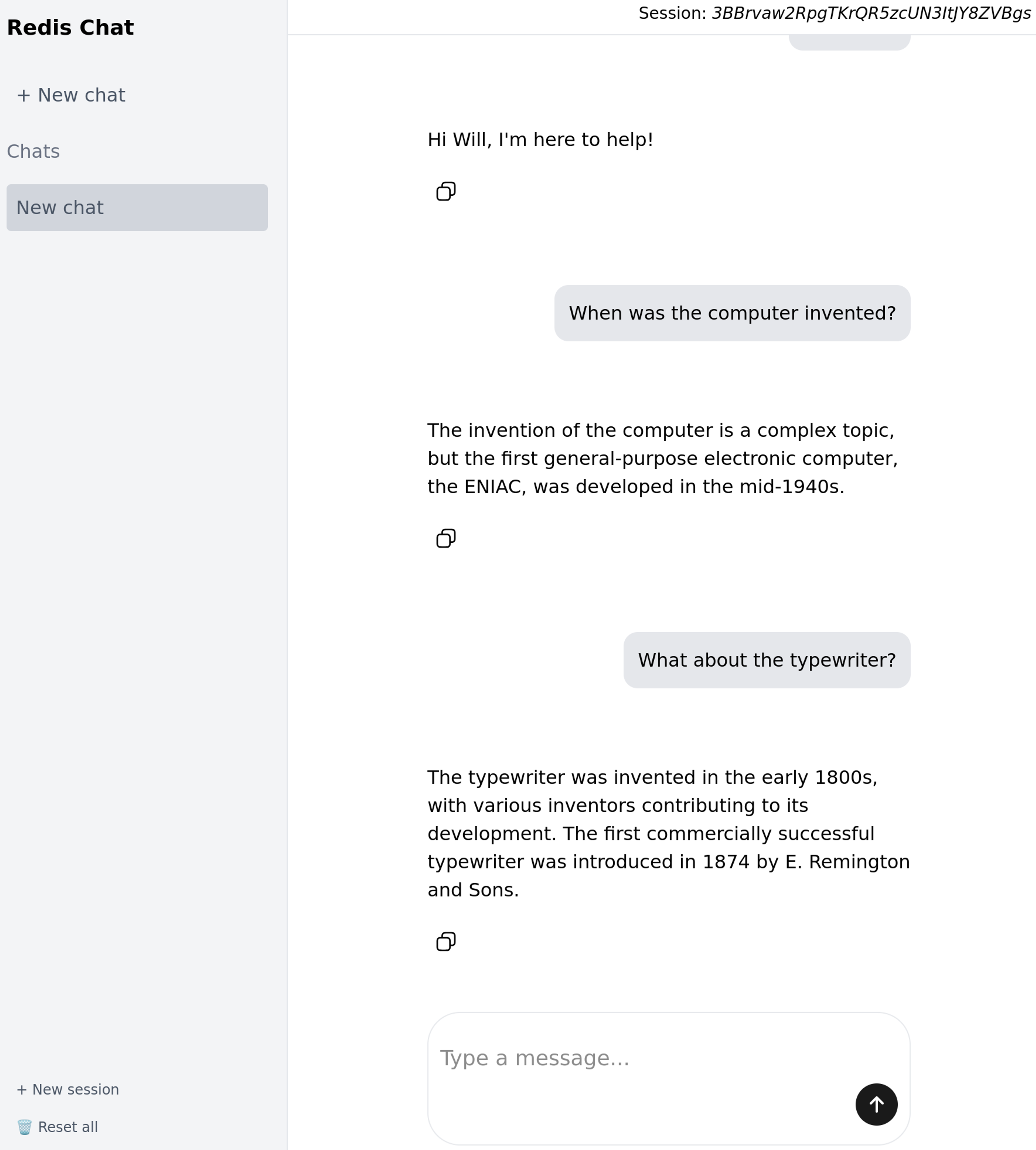 Redis Chat