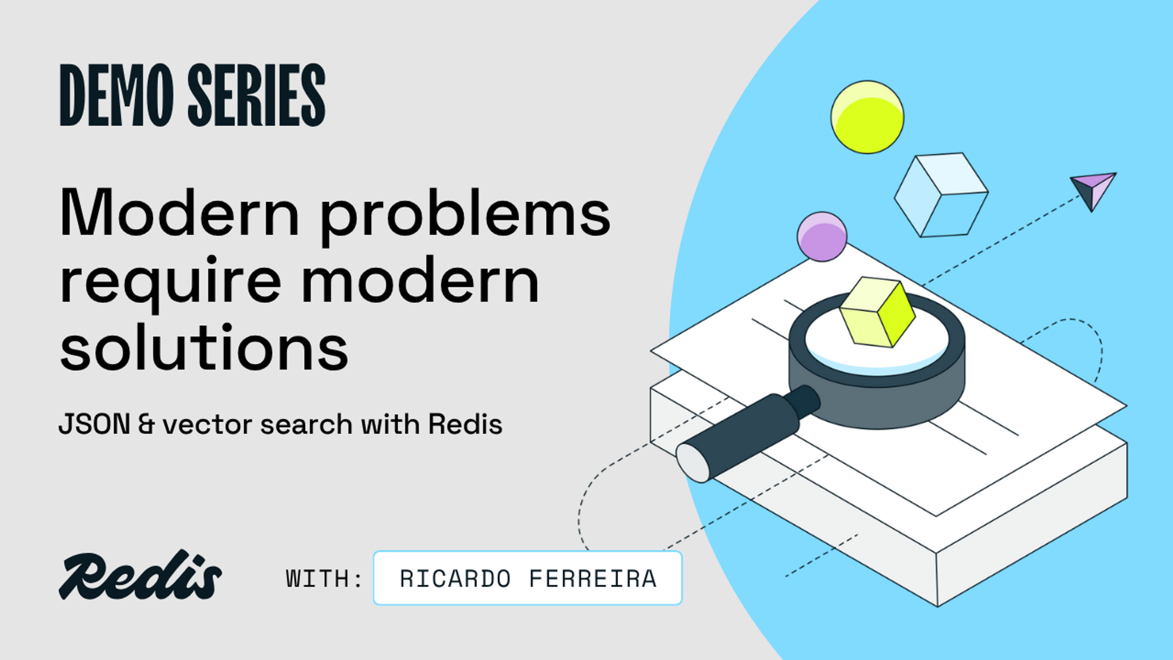 Modern problems require modern solutions video placeholder