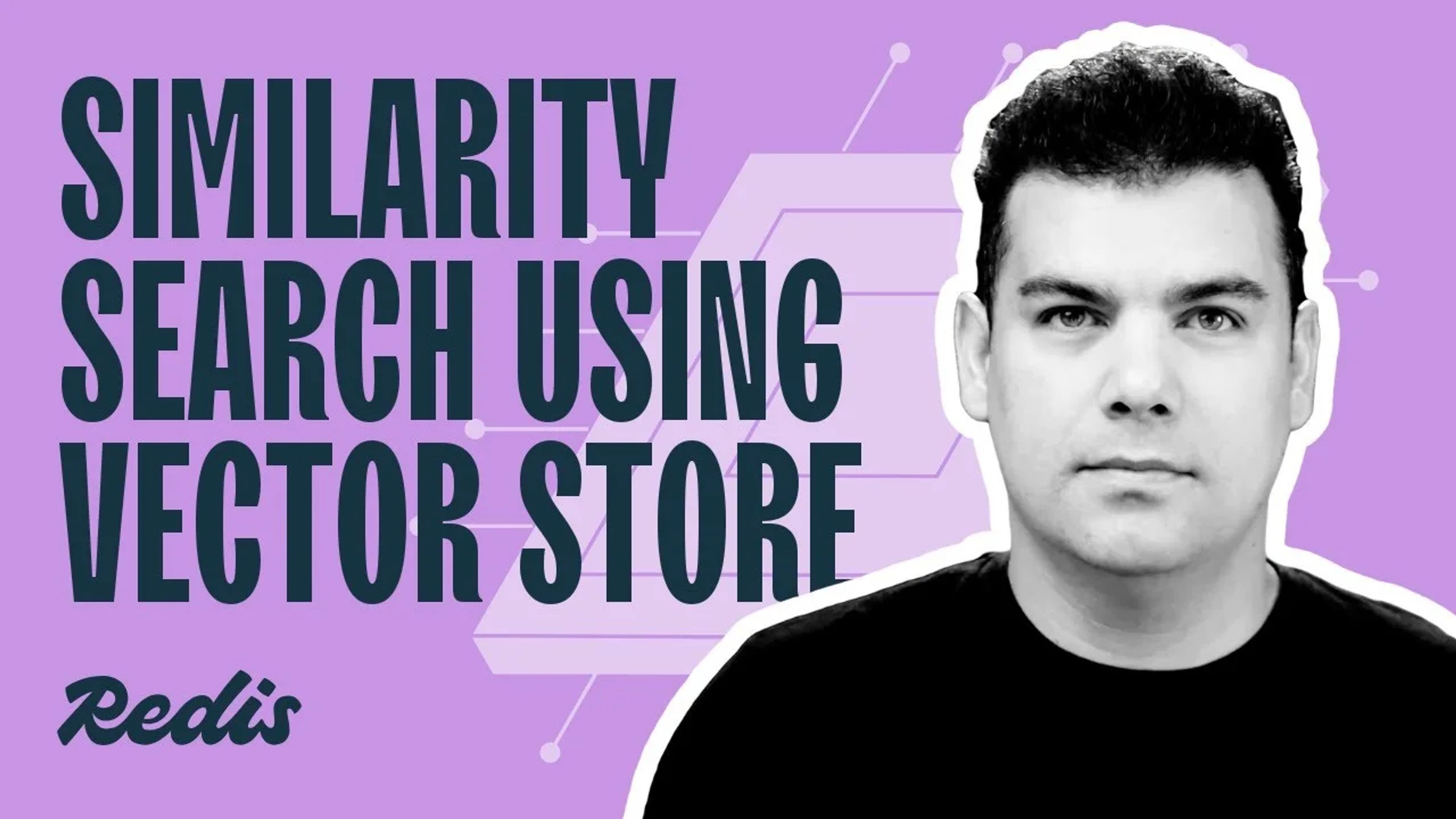 Similarity search using vector store