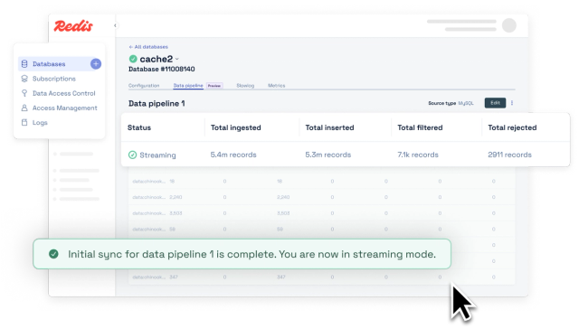 Redis Data Integration hero image