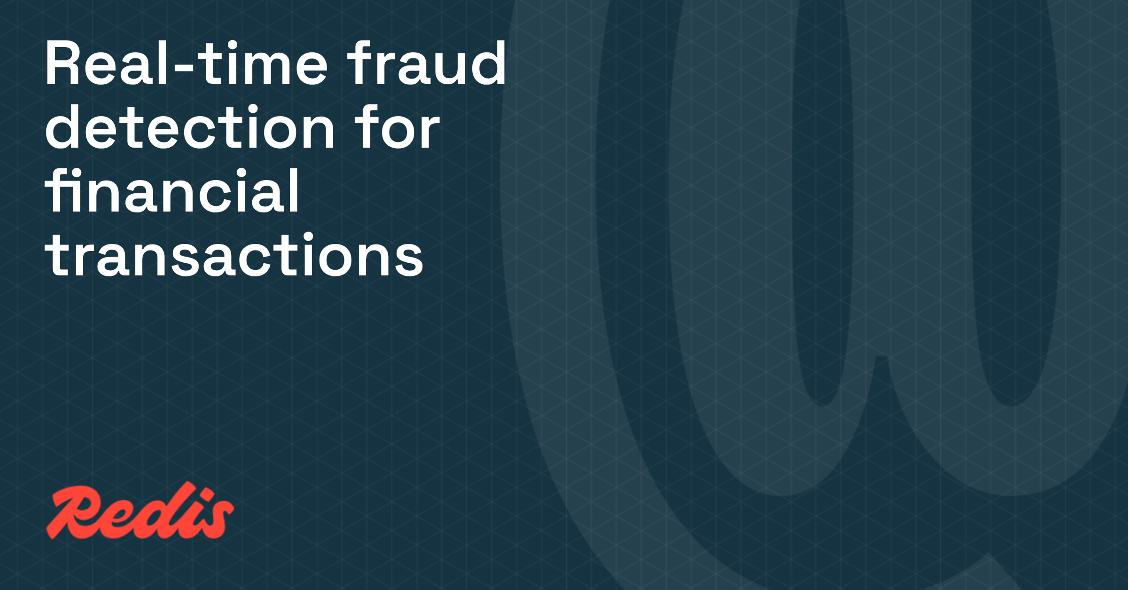 Real-time fraud detection for financial transactions