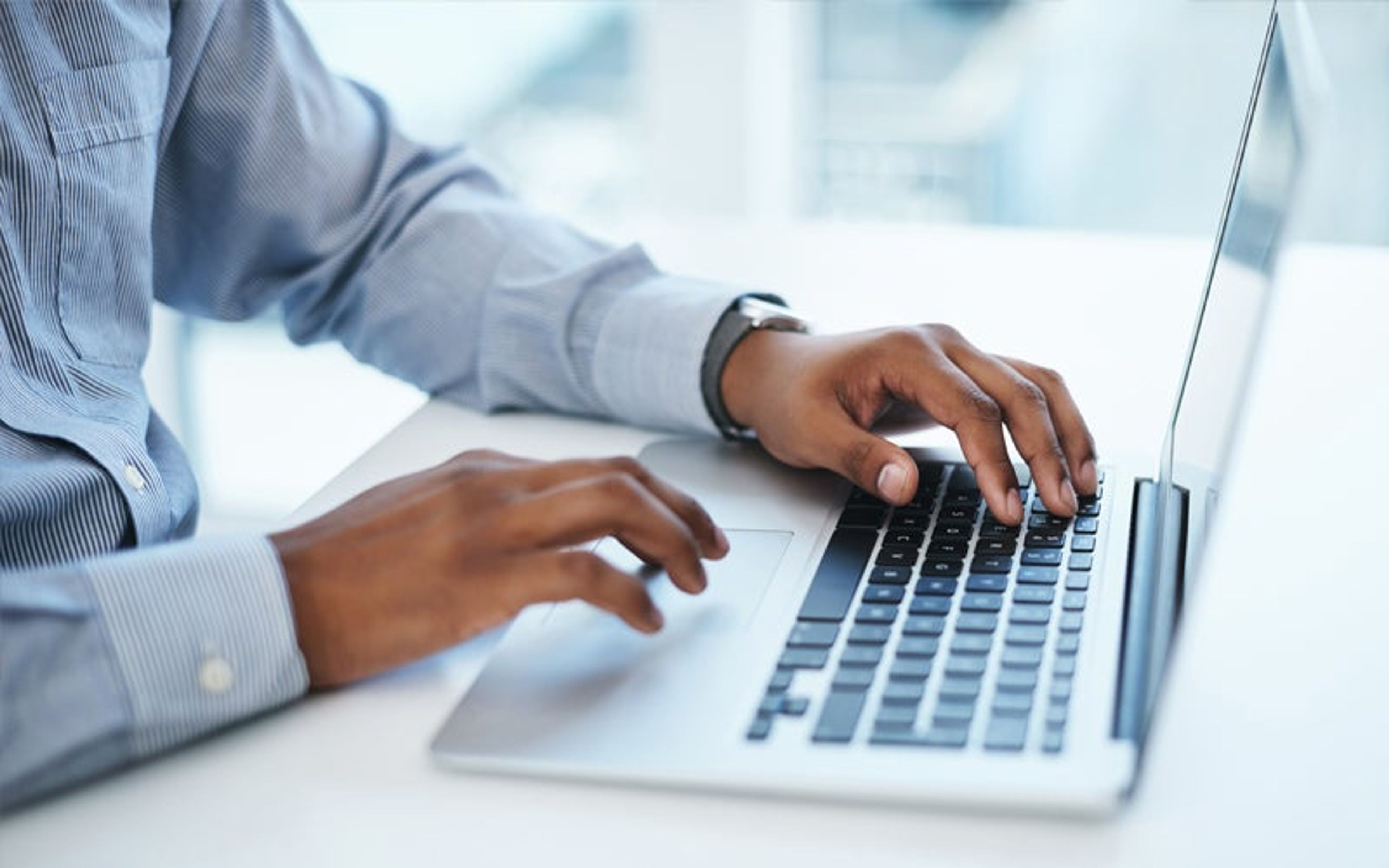 Person on laptop