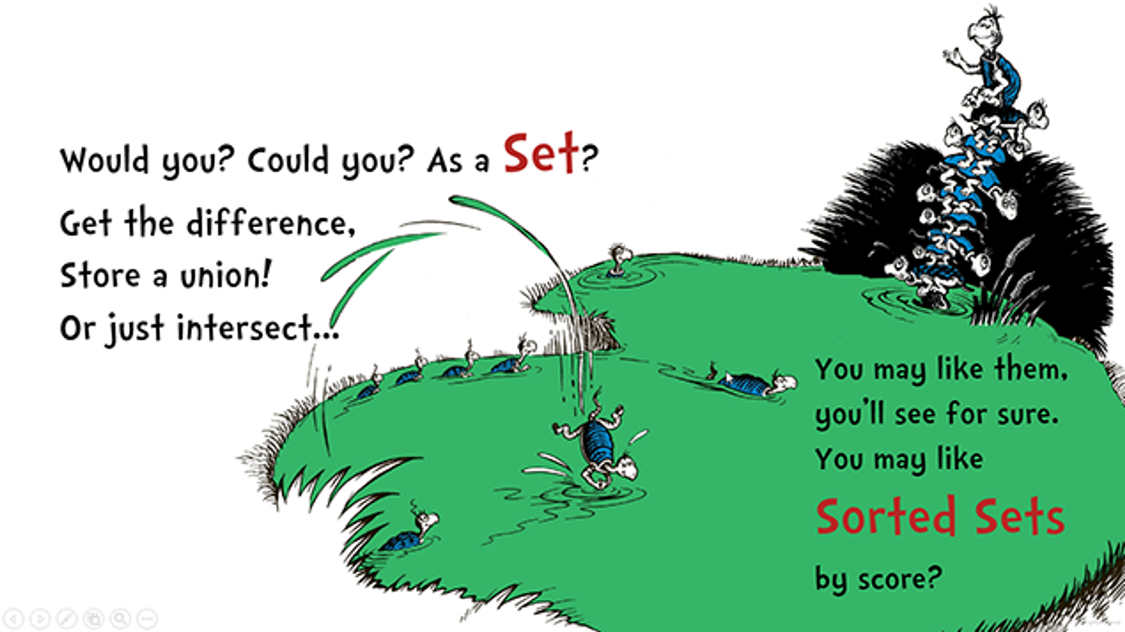 Would you? Could you? As a Set?