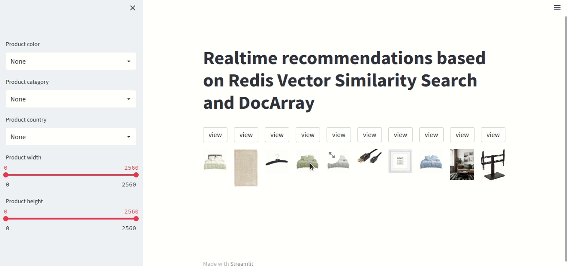Build real-time product recommendations with Redis