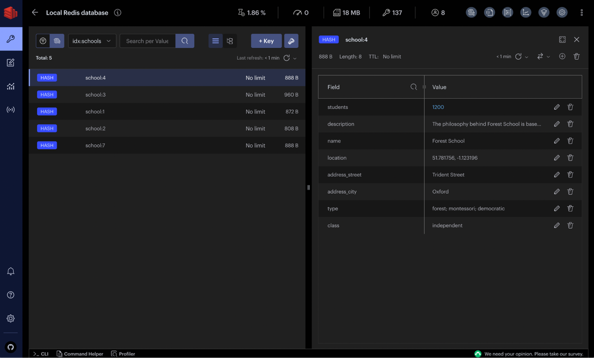 RedisInsight Introduces Diagnostic Features and Support for Search ...