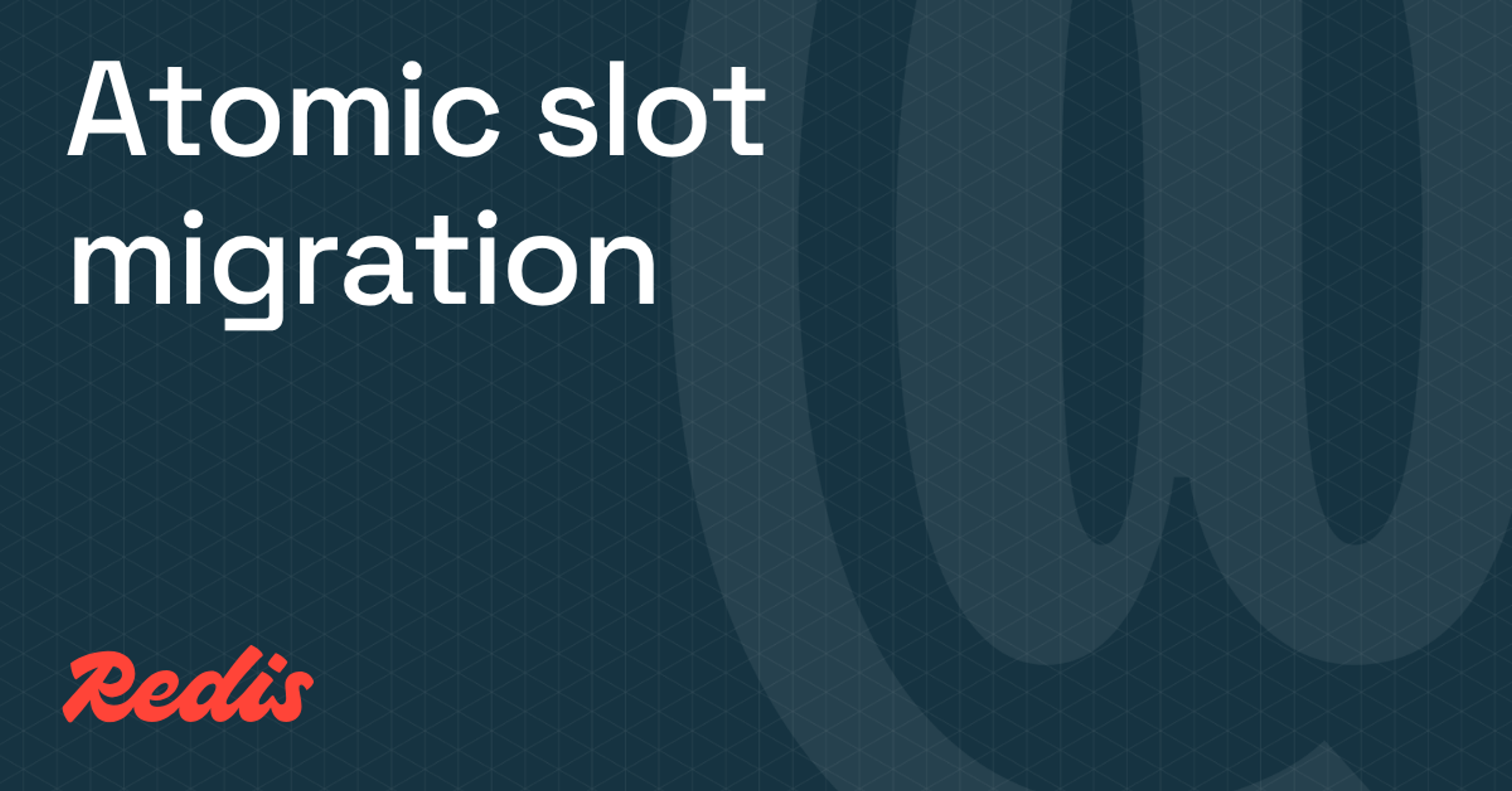 Atomic slot migration with Redis 8.4