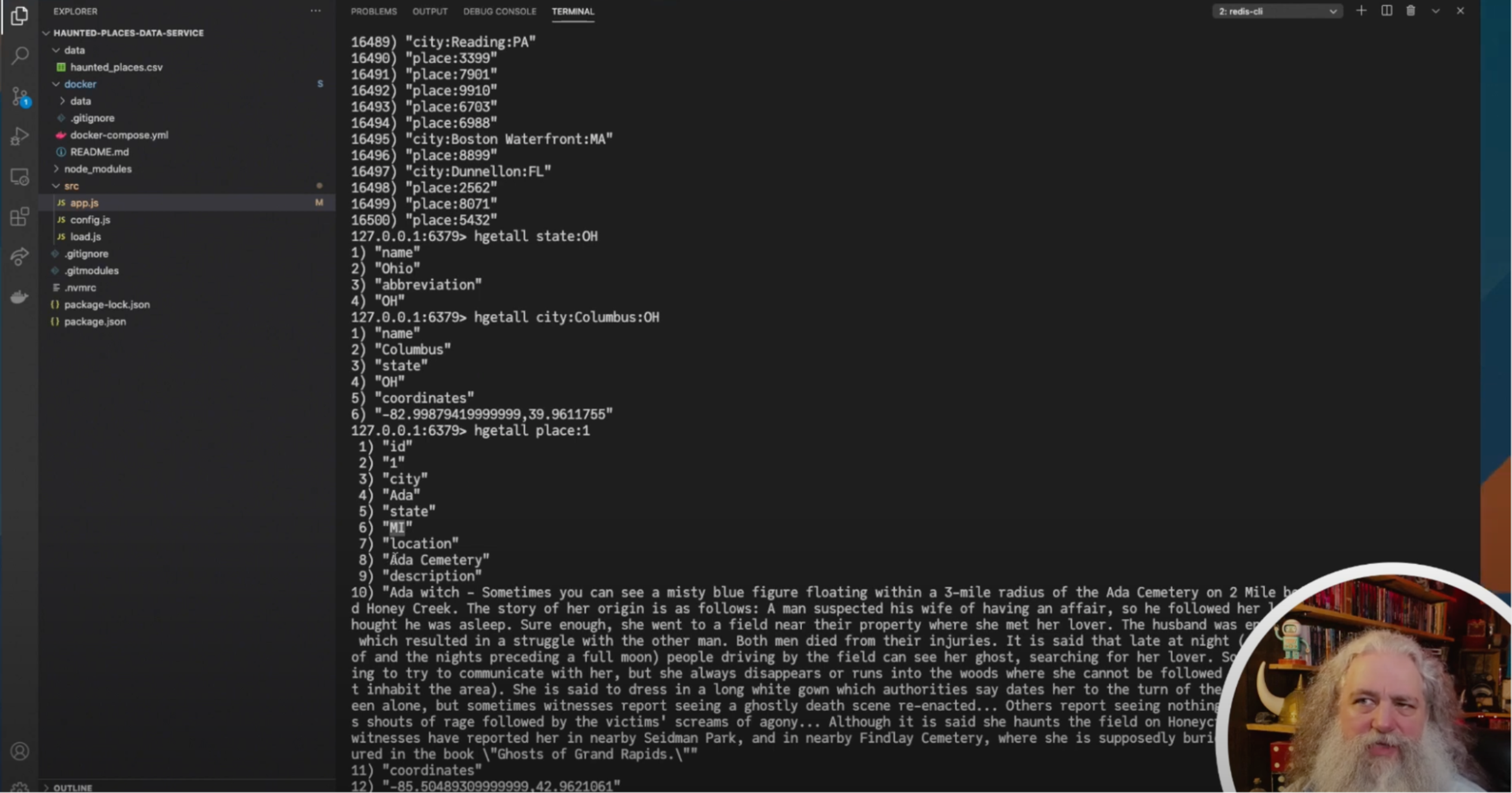 Guy Royse working with GraphQL