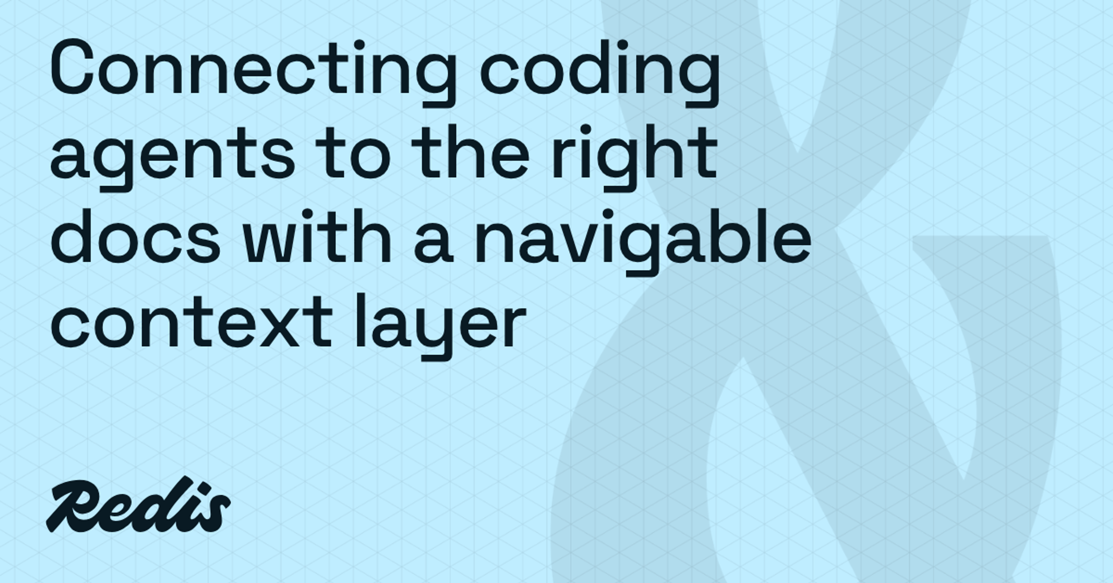 Connecting coding agents to the right documentation with a navigable context layer