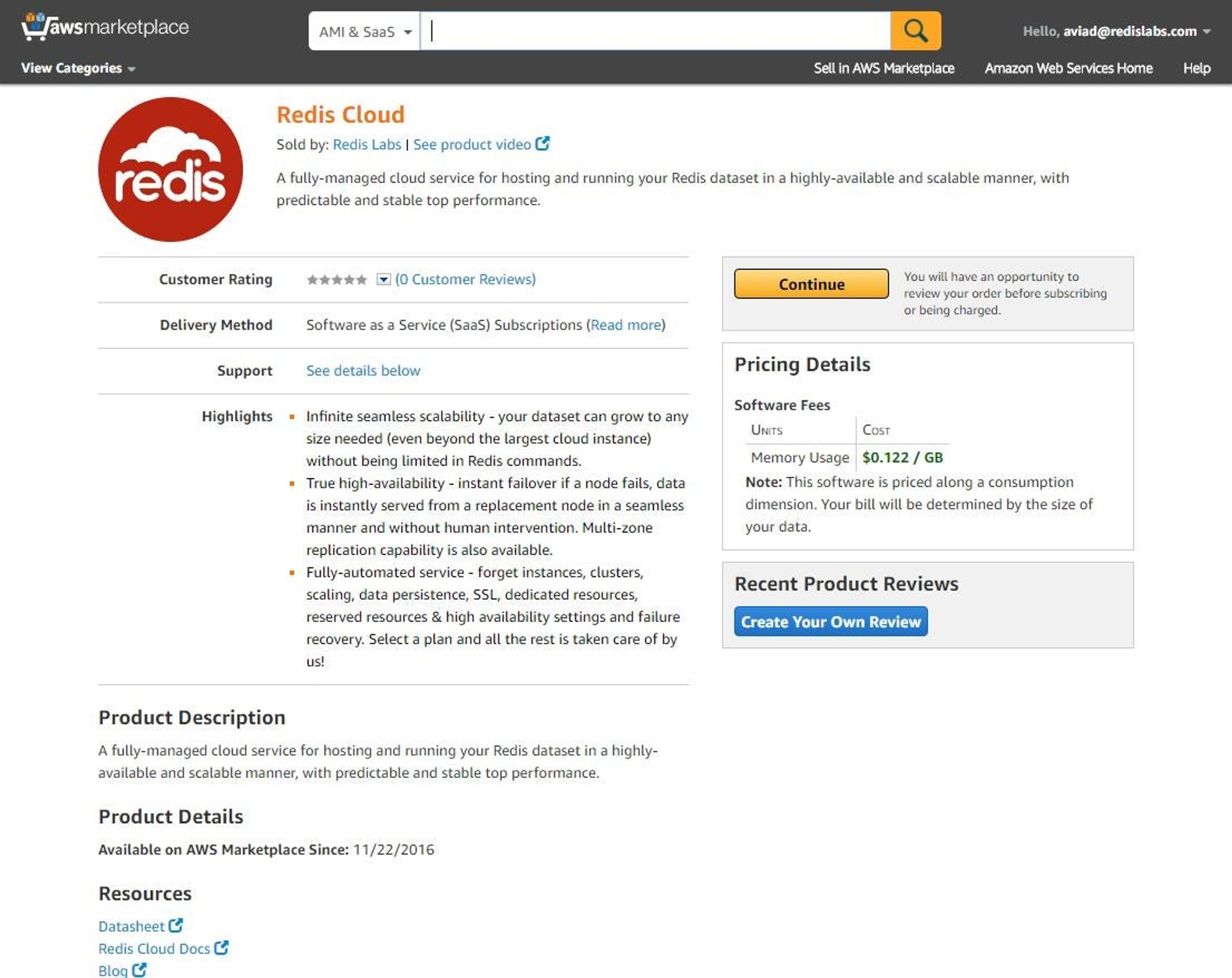 "Redis<sup