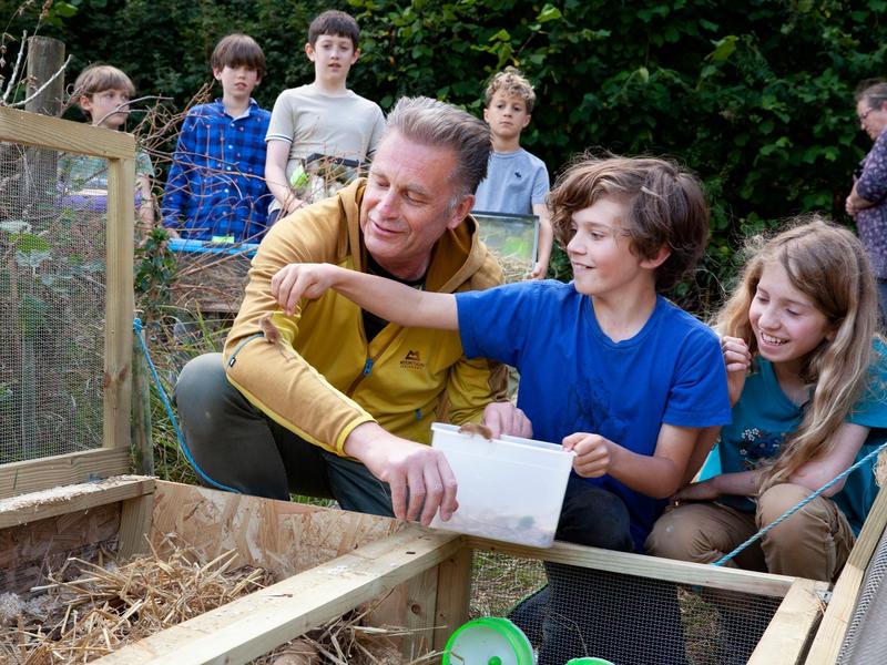 release day with Chris Packham
